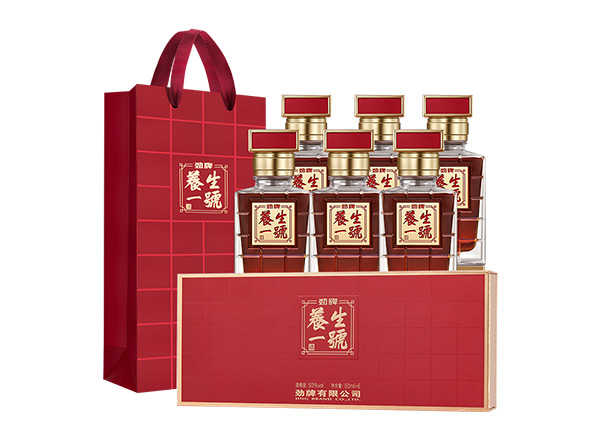 鞍山回收劲牌养生壹号50度50ml*6瓶养生一号礼盒