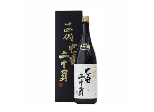 鞍山十四代清酒回收十四代七垂二十贯日本清酒