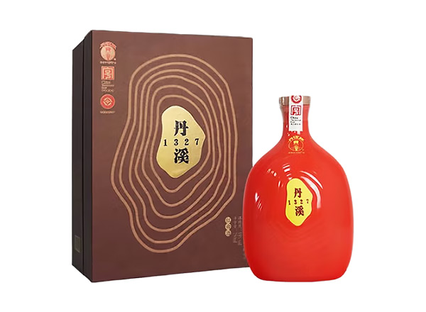 鞍山丹溪黄酒回收丹溪1327红曲酒国旗红20年