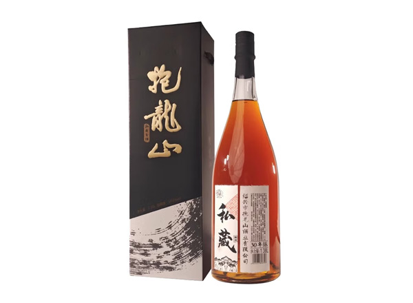 鞍山抱龙山黄酒回收抱龙山私藏30年陈酿1.38L礼盒装绍兴花雕酒
