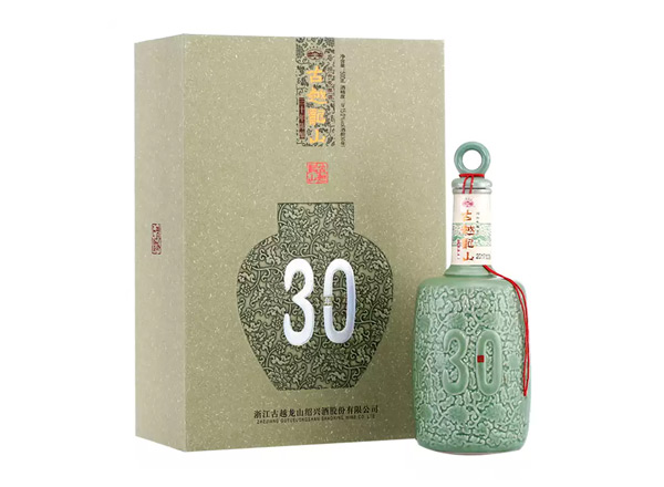 鞍山古越龙山30年黄酒回收古越龙山三十年陈酿花雕酒