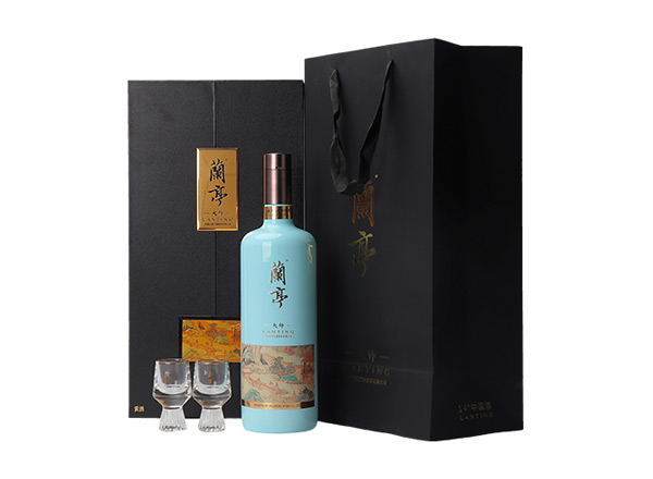 鞍山会稽山黄酒回收兰亭大师三十年陈酿1L礼盒装绍兴黄酒