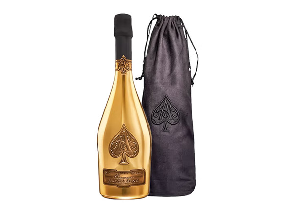 鞍山黑桃A香槟回收黑桃A黄金香槟金色瓶Armand de Brignac Brut