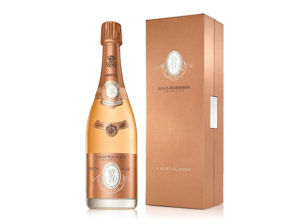 鞍山路易王妃香槟回收路易王妃水晶桃红香槟Louis Roederer Cristal Rose