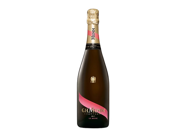 鞍山回收玛姆红带风尚版桃红香槟起泡酒 G.H. Mumm Le Rosé Brut