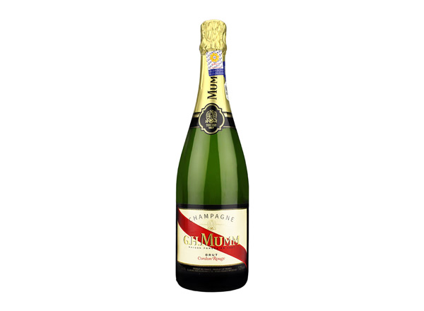 鞍山玛姆香槟回收玛姆红带特级香槟G.H.MUMM Brut